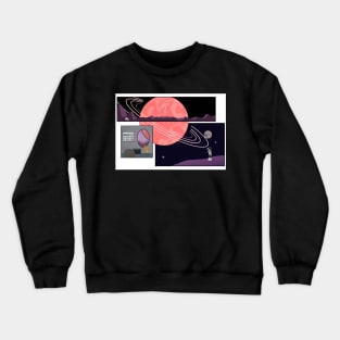 Space Comic Crewneck Sweatshirt